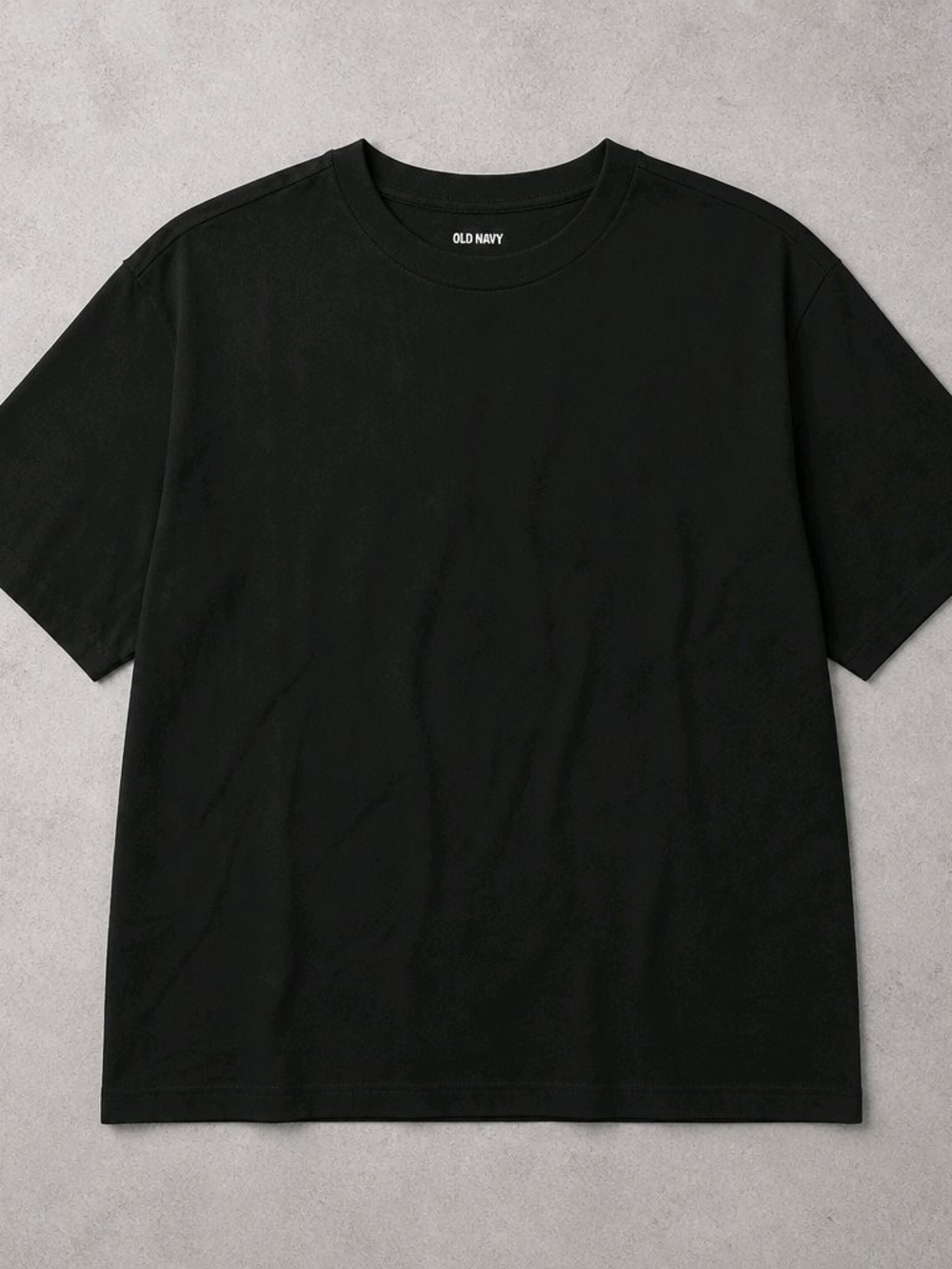 Old Navy Men's Black Short-Sleeve Crew Tee
